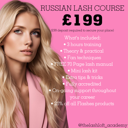 Russian Lash Course- In Salon