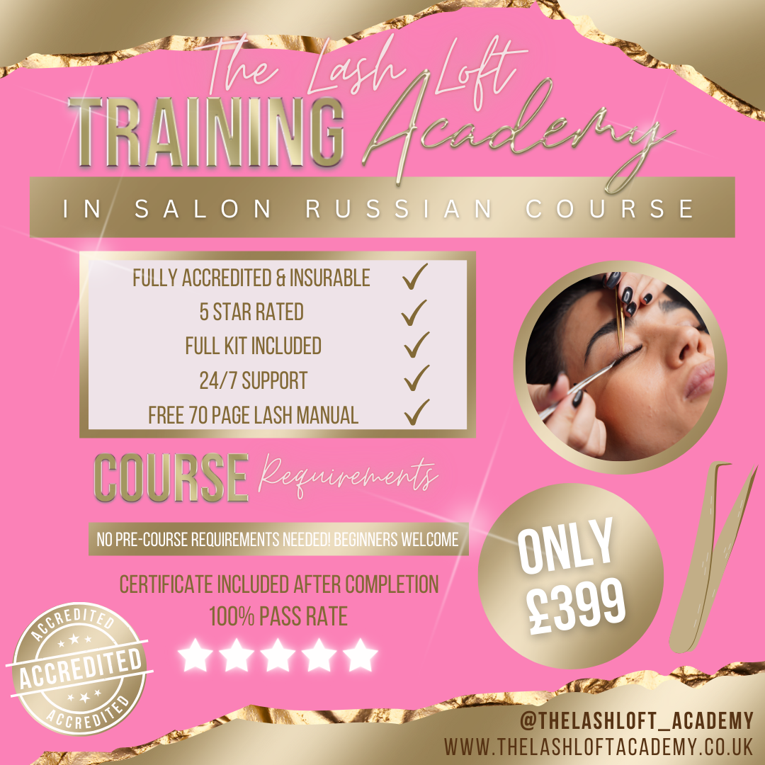 Russian Lash Course- In Salon